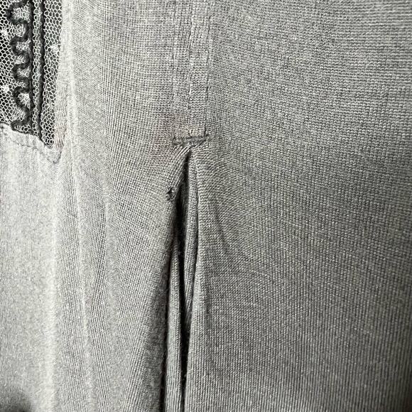 Free People Jojo Mixed Media Tshirt Top Size Medium - Picture 9 of 11